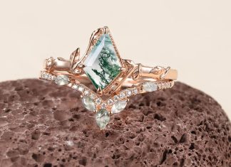 The Leafy Touch: Felicegals’ Unique Moss Agate Designs